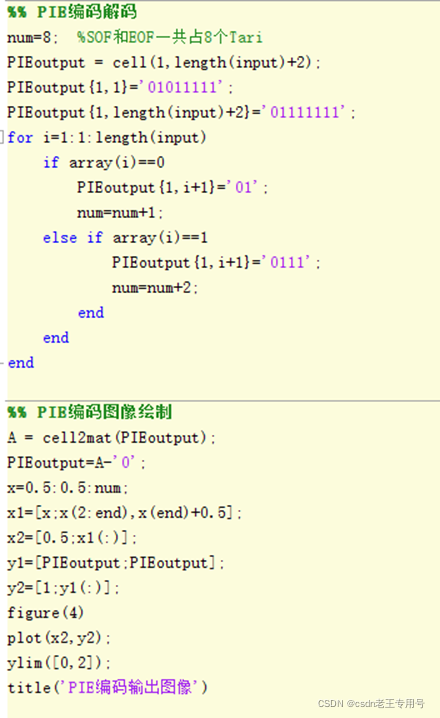 Maltlab代码:四种基本的信源编码格式_pie编码-CSDN博客