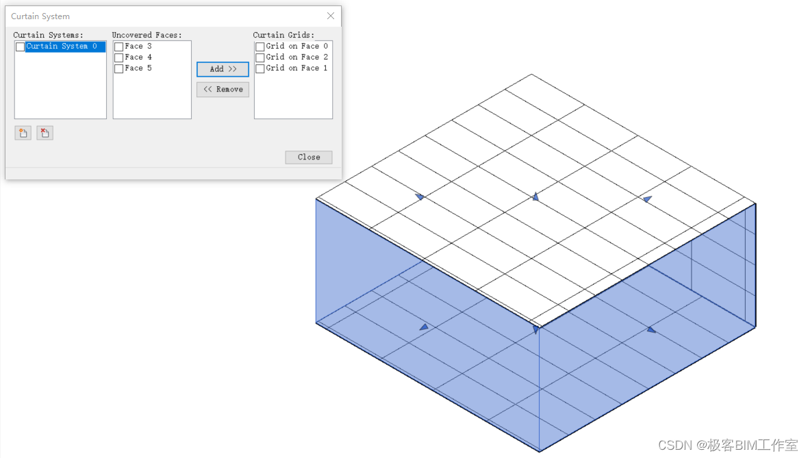 Revit SDK 介绍：CurtainSystem 幕墙系统