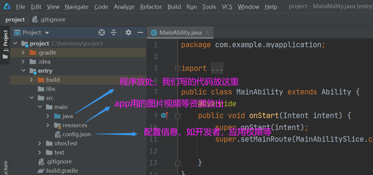 （0.2）HarmonyOS鸿蒙开发工具DevEco Studio工程文件目录结构