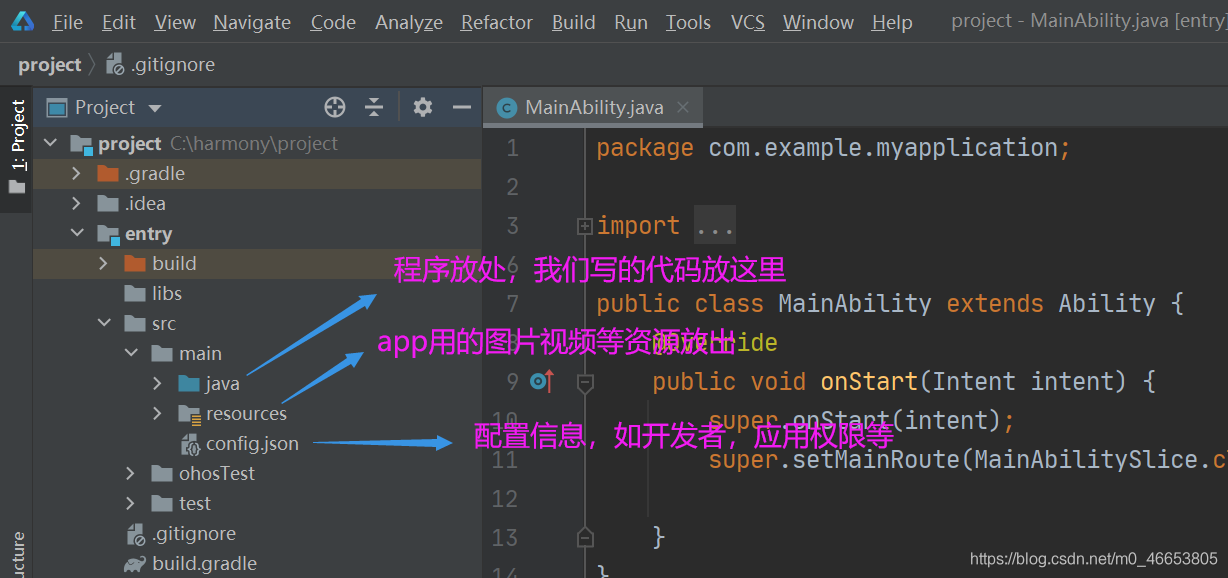 （0.2）HarmonyOS鸿蒙开发工具DevEco Studio工程文件目录结构