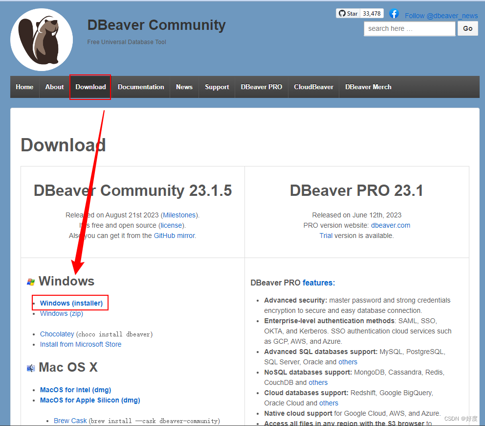 DBeaver 23.2.0 Ultimate Edition download the last version for ios