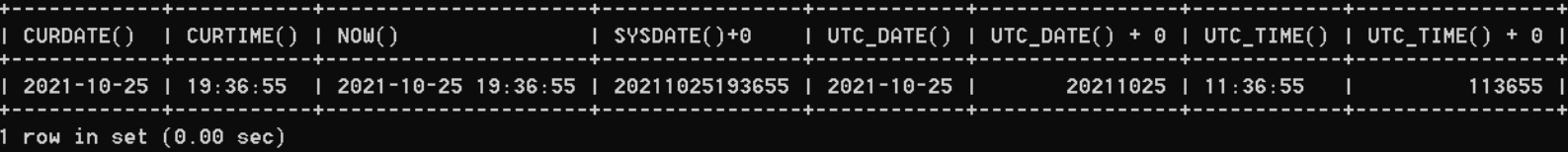 获取日期、时间