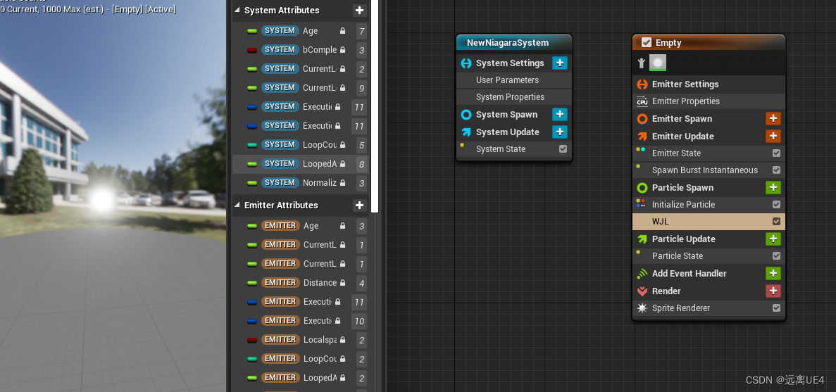 UE4 Niagara Module Script 初次使用笔记