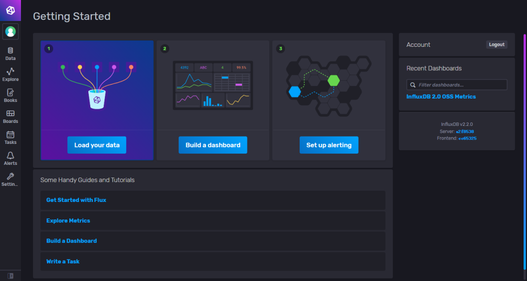 jmeter 性能测试与 influxdb2 集成显示监控结果