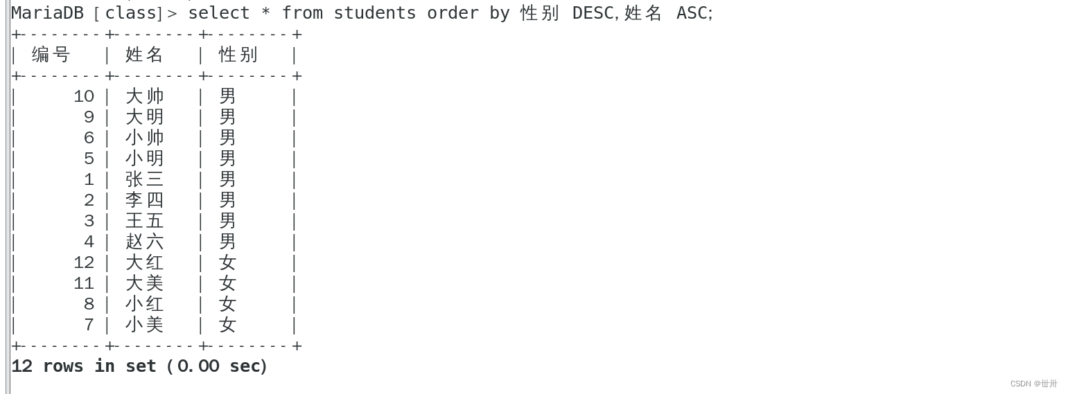 linux学成之路（基础篇（二十三）MySQL服务（中）