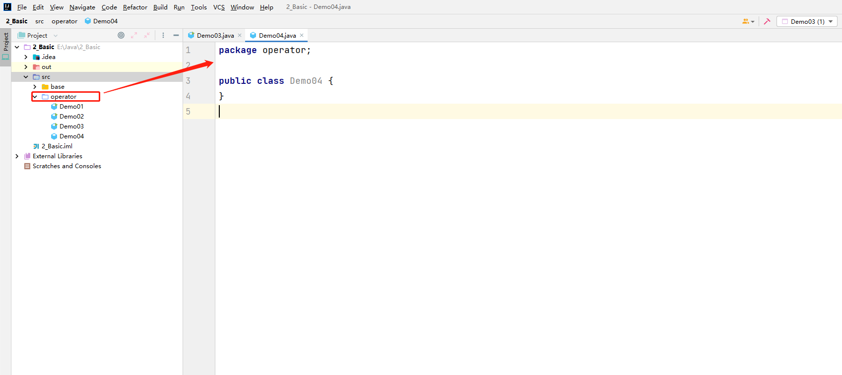 4.java -4. Basic grammar - Programmer Sought