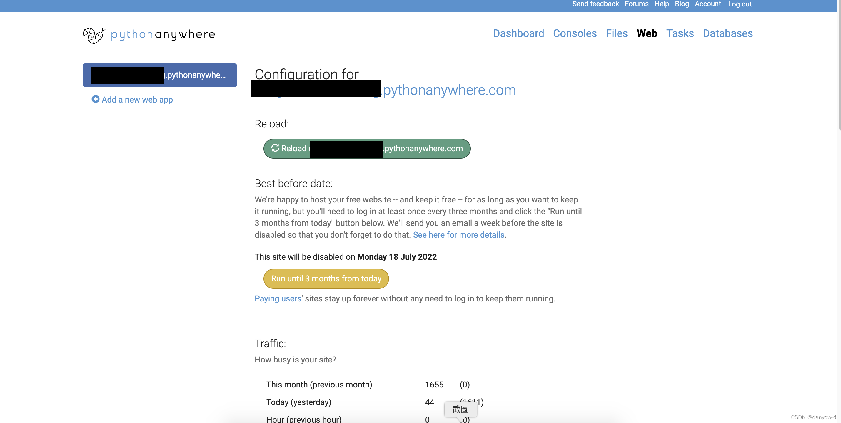【学习记录】Flask部署服务器&pythonanywhere_flask 部署 pythonanywhere-CSDN博客