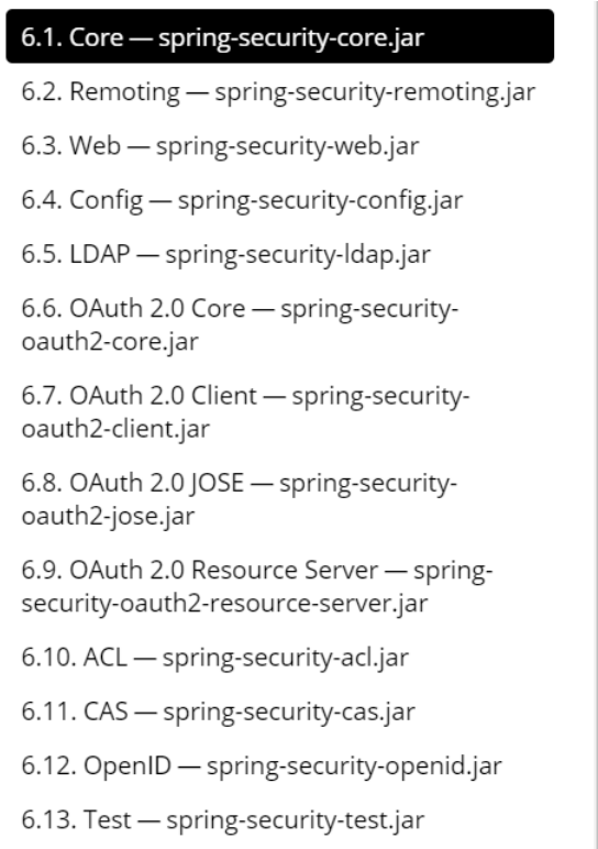 [SpringSecurity]框架概述