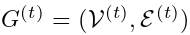 G（t）= （V（t）， E（t））