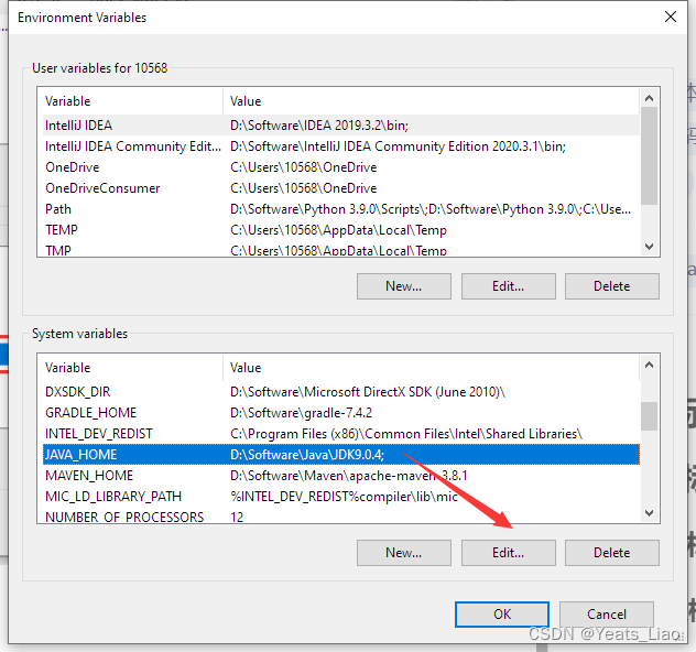 Gradle ERROR JAVA_HOME is set to an invalid directory D\Software