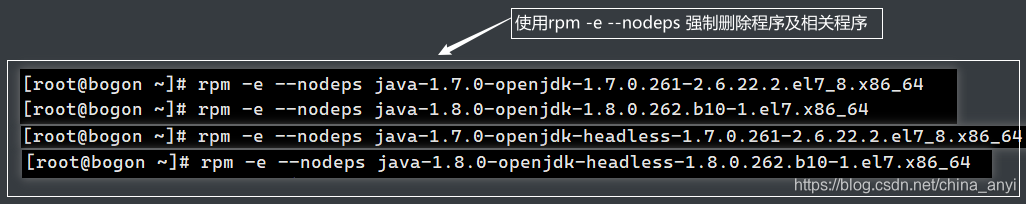 Linux系统配置JDK卸载