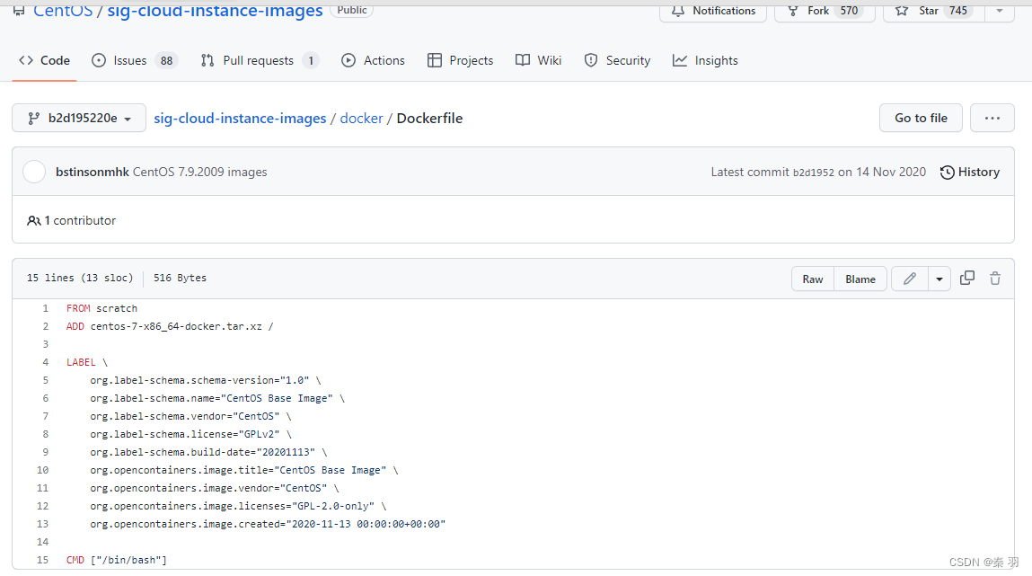 Dockerfile to build its own Docker mirror - Programmer Sought