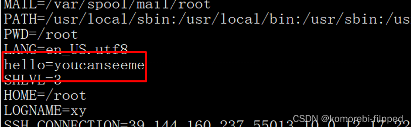 Linux环境变量