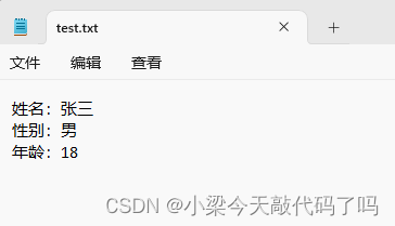 C++文件操作