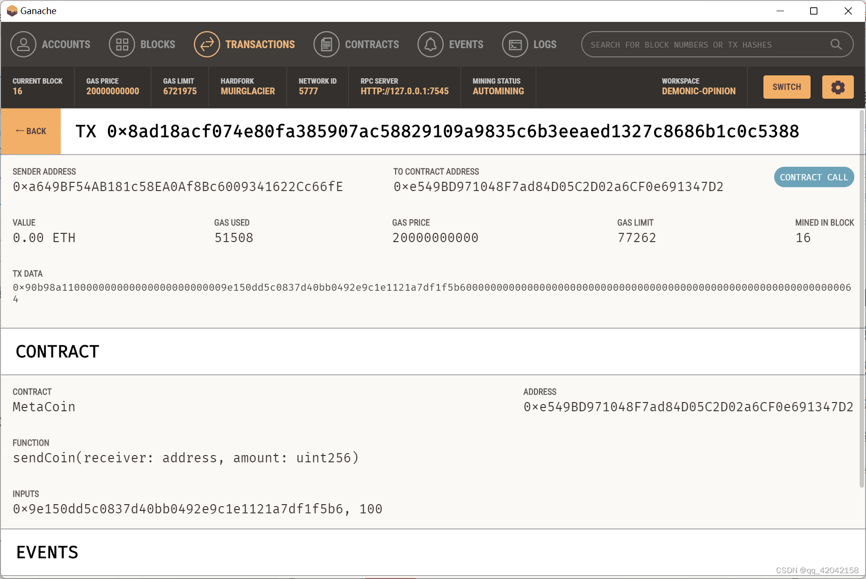 Ganache+Truffle+MateMask实现第一个Dapp(Windows)