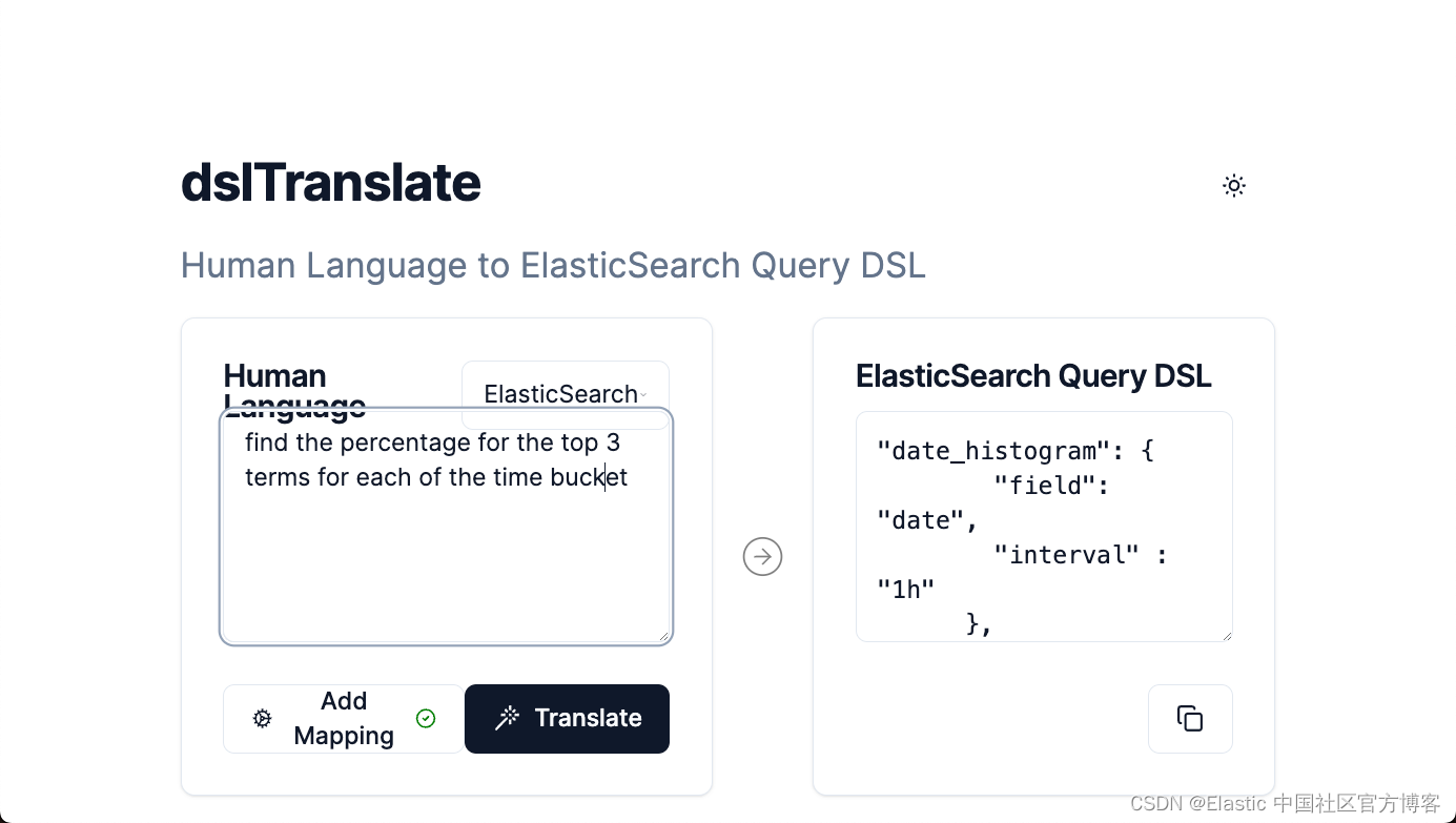 Elasticsearch：人类语言到 Elasticsearch 查询 DSL