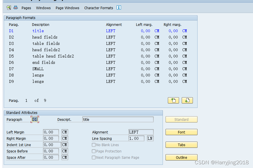 SAP中的script forms