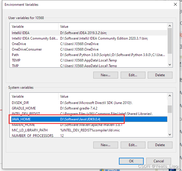 Gradle ERROR JAVA_HOME is set to an invalid directory D\Software