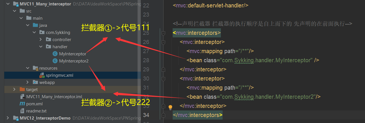 拦截器interceptor