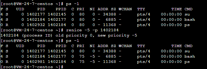 linux的nice 命令和renice命令