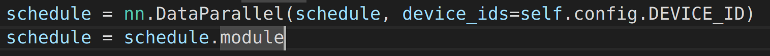 torch.nn.modules.module.ModuleAttributeError: ‘DataParallel‘ object has no attribute ‘step‘