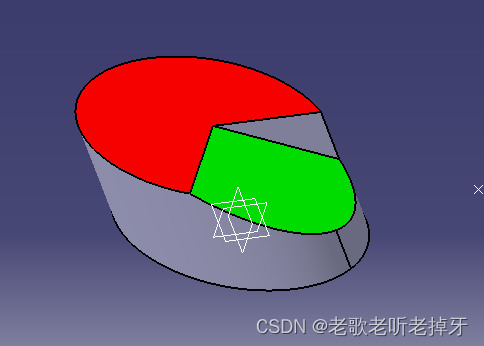 python二次开发CATIA：为选中元素上色