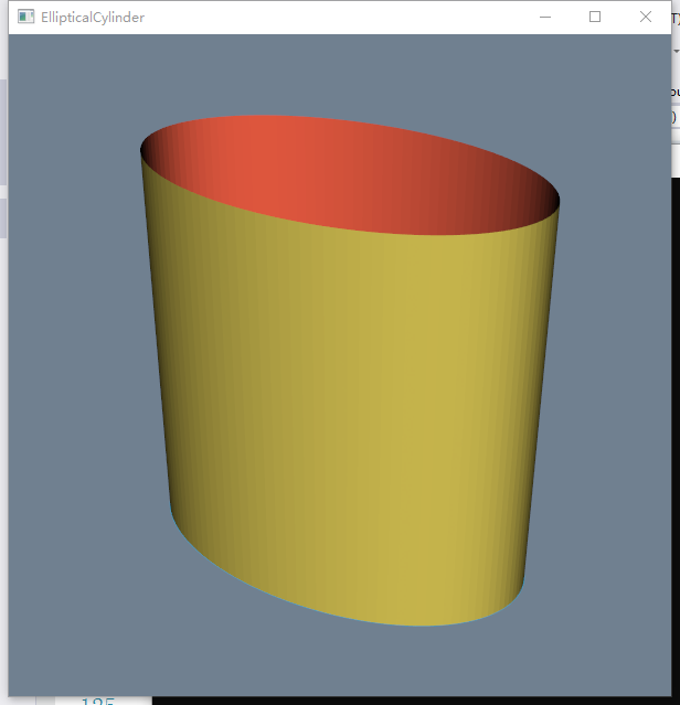 vtk椭圆圆柱用法实战