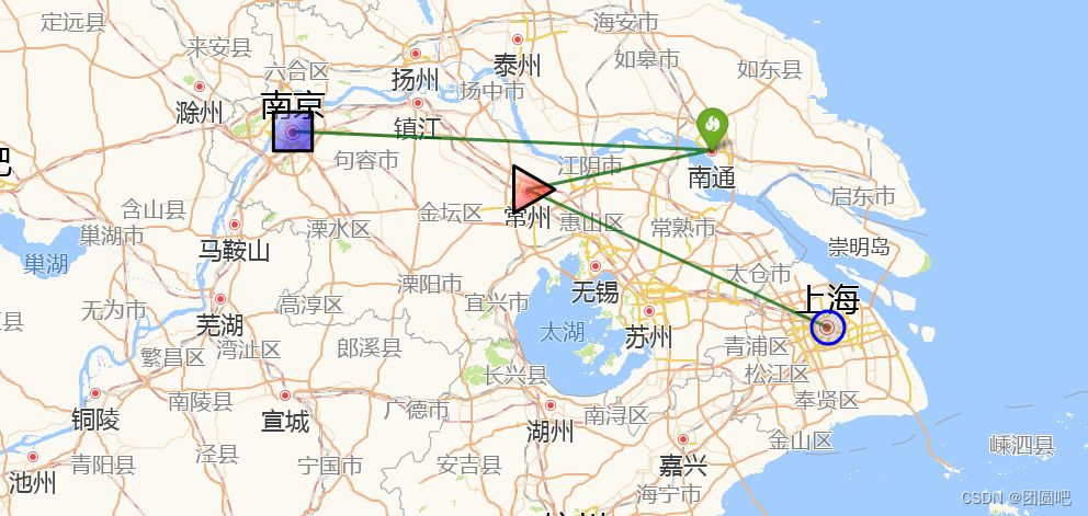 GpsAndMap 之 MapModule 模块  折线效果