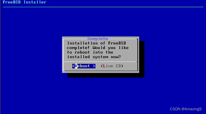 VMware安装FreeBSD虚拟机