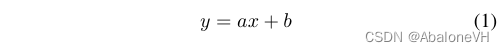 equation基本格式