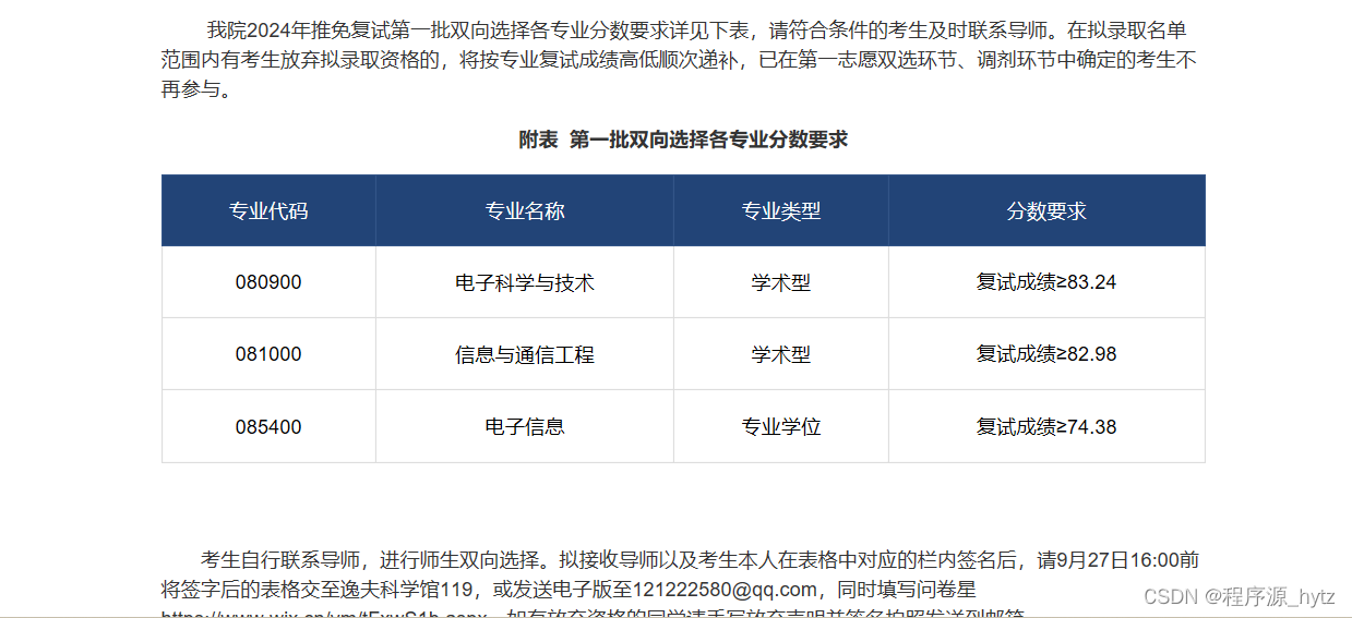 华南理工大学电子与信息学院23年预推免复试面试经验贴