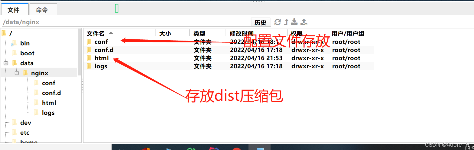 前端相关文件