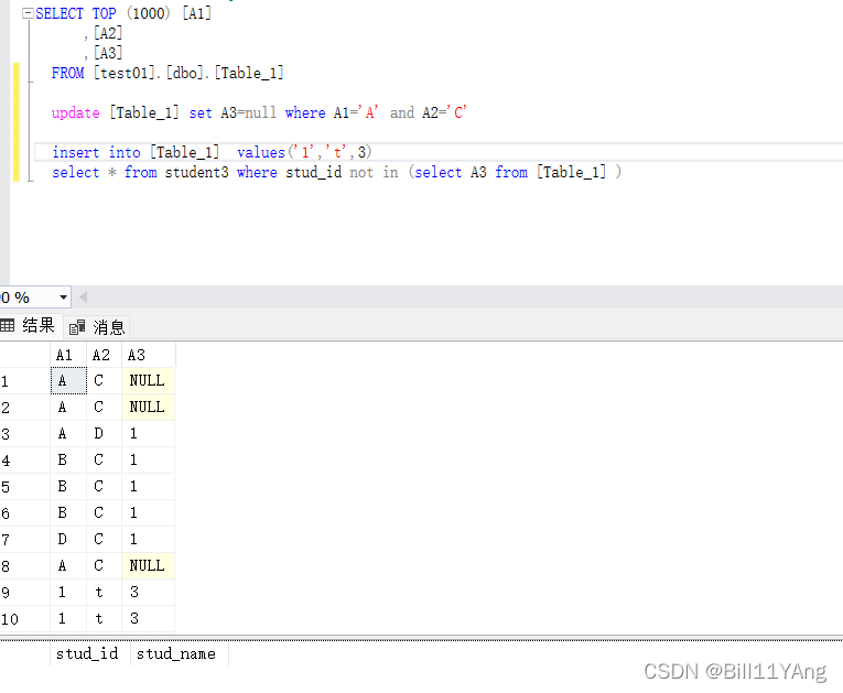 Sql in not in where基础知识巩固_where not in sql语句-CSDN博客