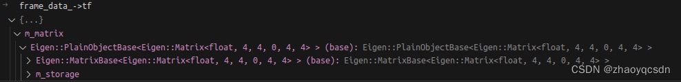 使用vscode debug 查看eigen变量的方法