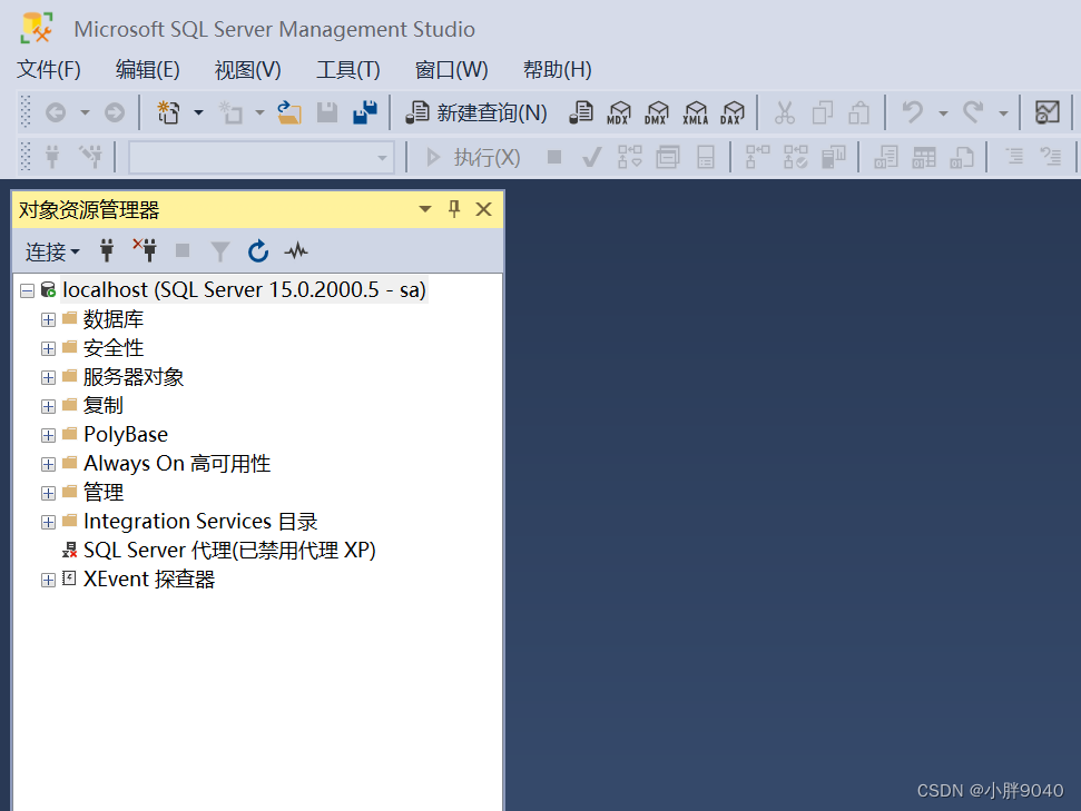 SQL Server2019安装后使用SQL Server身份验证登录失败