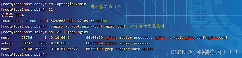 [外链图片转存失败,源站可能有防盗链机制,建议将图片保存下来直接上传(img-HelYd5zs-1668556332092)(image/136、启动nginx.png)]