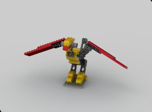 乐高大颗粒作品20:翼龙