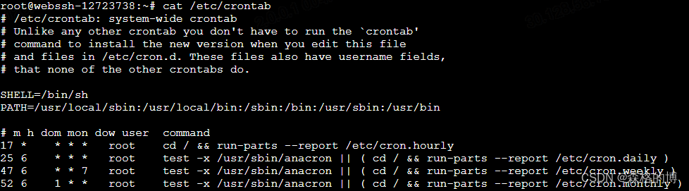 [Linux]-Crontab定时任务