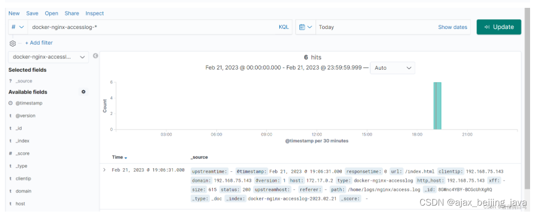 logstash 采集 docker 日志