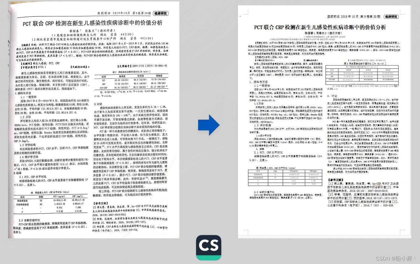 文档还原模型效果