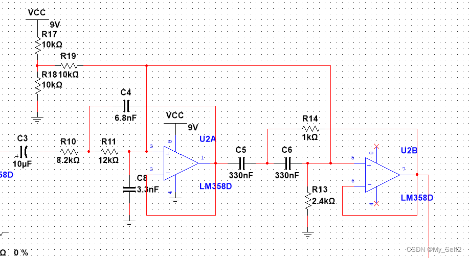 lm358直流放大电路图图片