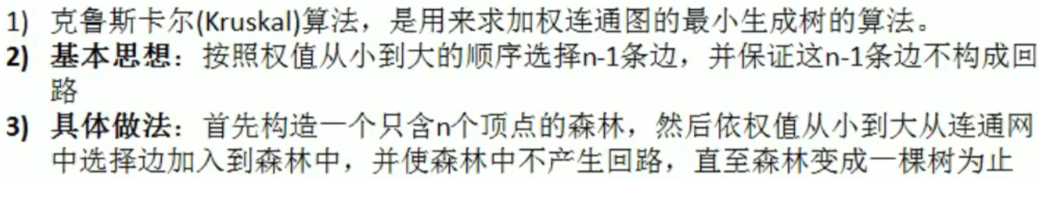 普利姆算法和克鲁斯卡尔算法解决最小生成树问题