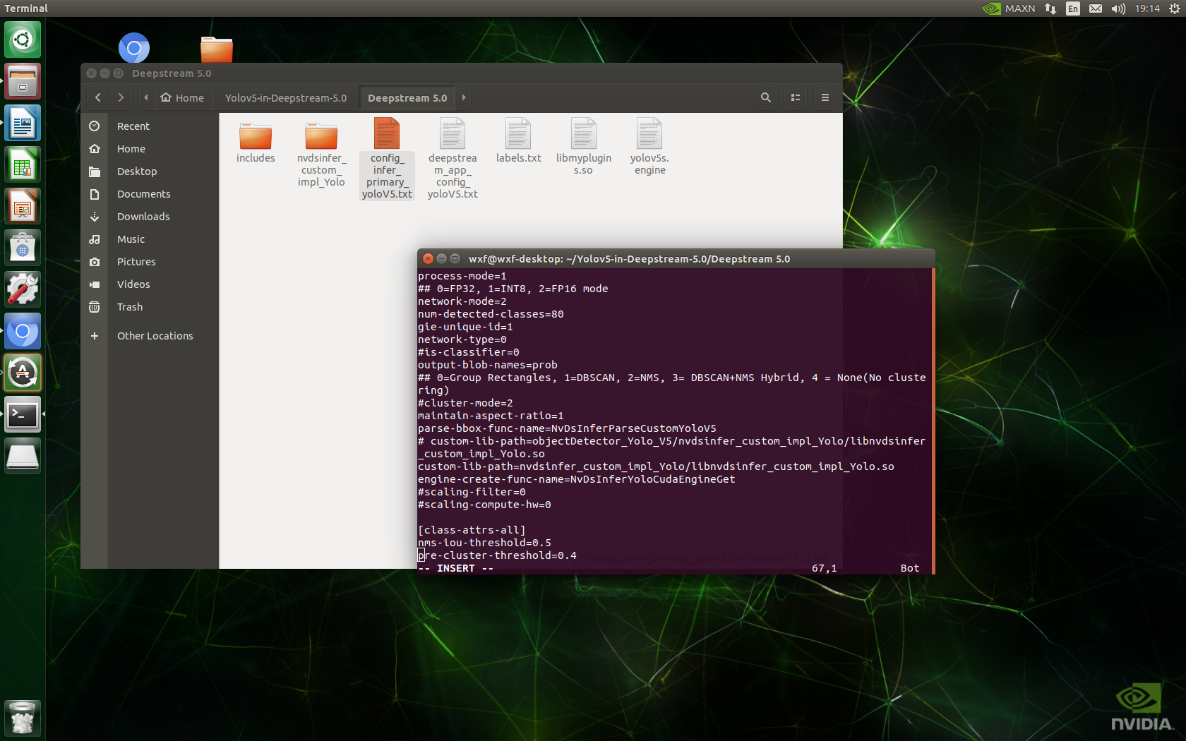 Jetson nano部署过程记录：yolov5s+TensorRT+Deepstream检测usb摄像头_ubuntu系统jetson ...