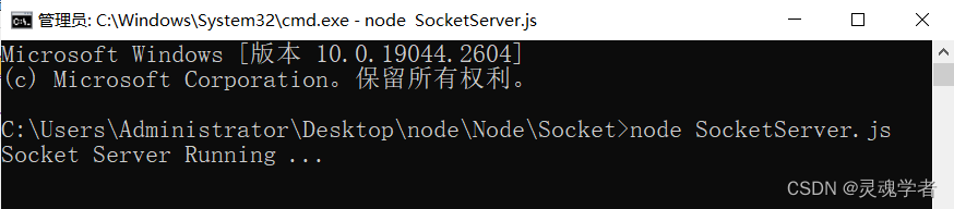 Node实现 Socket 通信