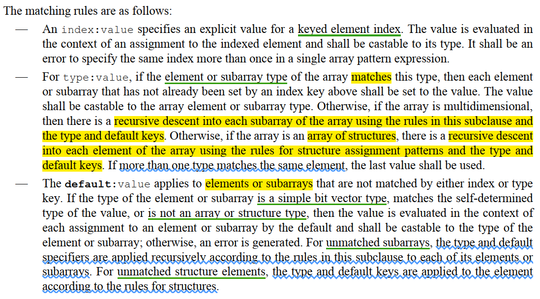 systemverilog struct assignment pattern