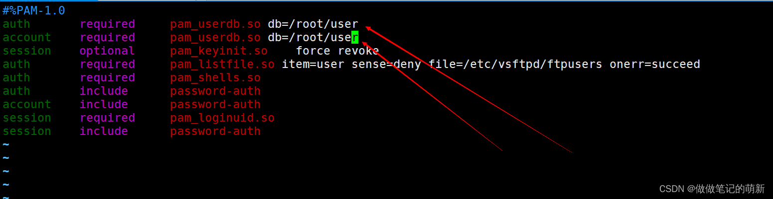 ftp-vsftpd（Centos）