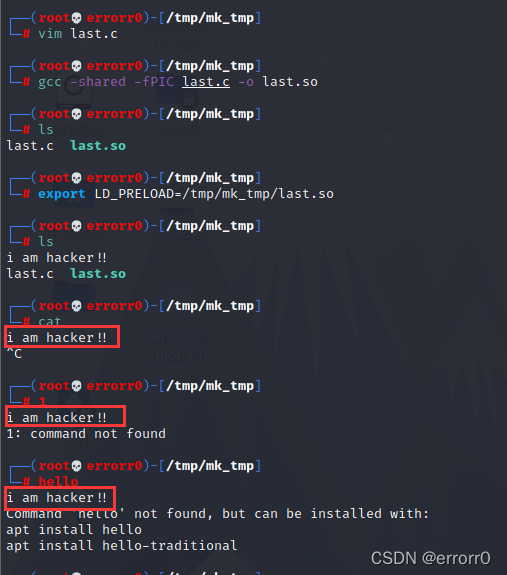 Defender Preload 浅谈LD_PRELOAD劫持_ldpreload-CSDN博客