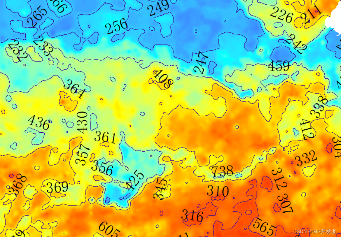 使用arcgis生成栅格数据的等值线与数值标注_arcgis等值线工具在哪