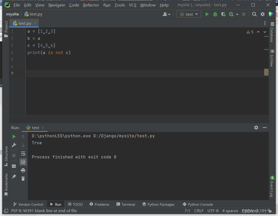 python由0到1的基础第一篇（基础语法、变量类型、运算符）